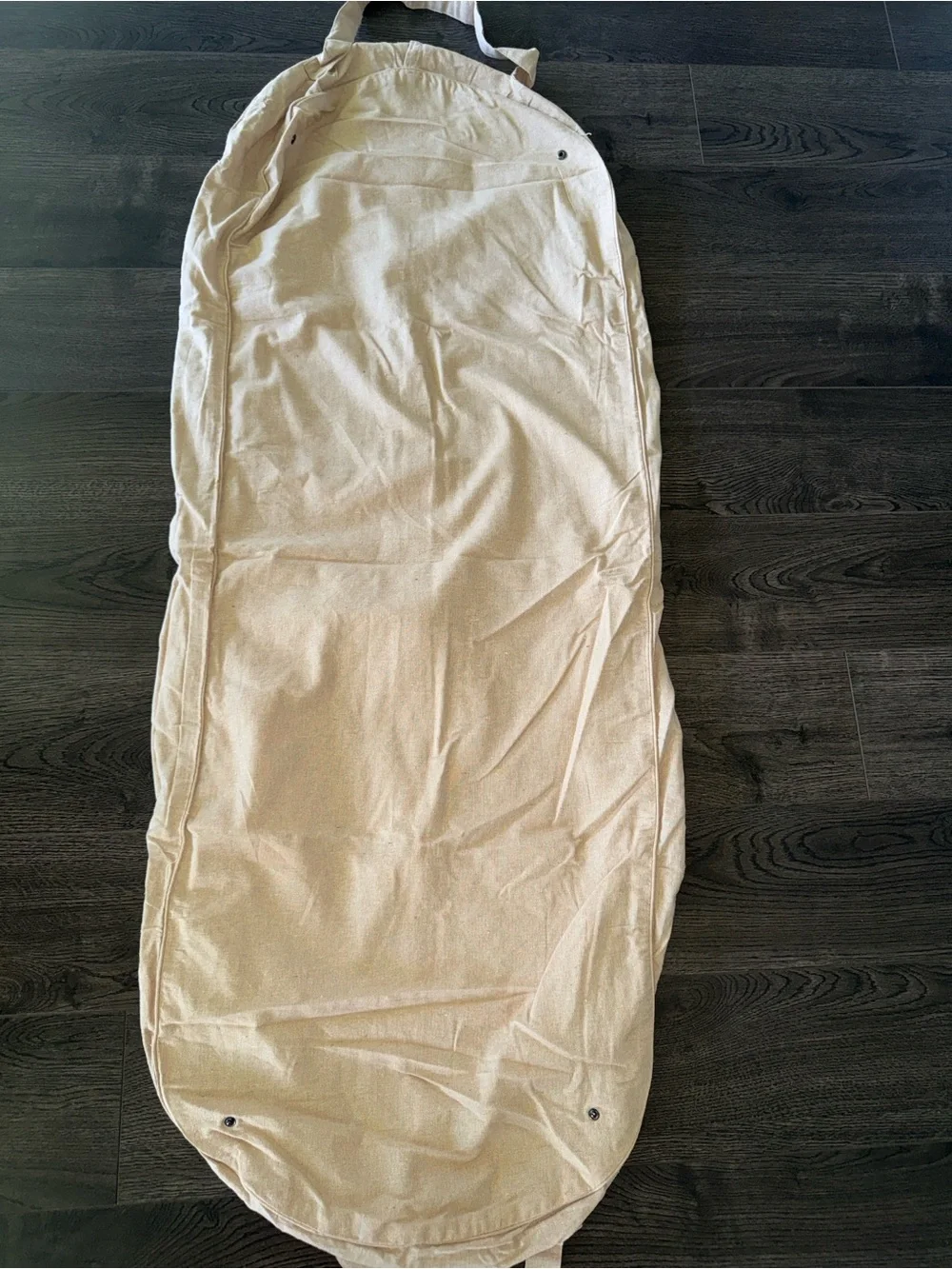 Gucci Beige Garment bag with Black Logo Print